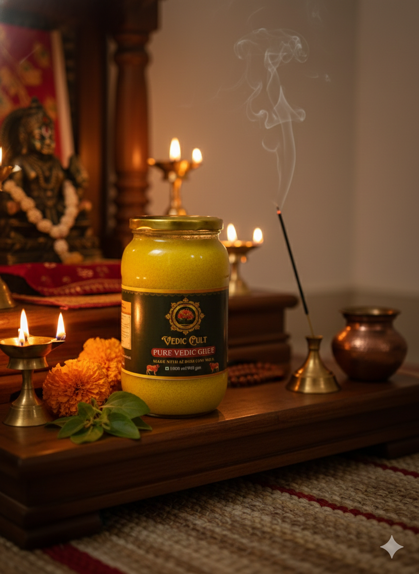 Vedic Ghee Made with A2 Cow Milk 1000ml