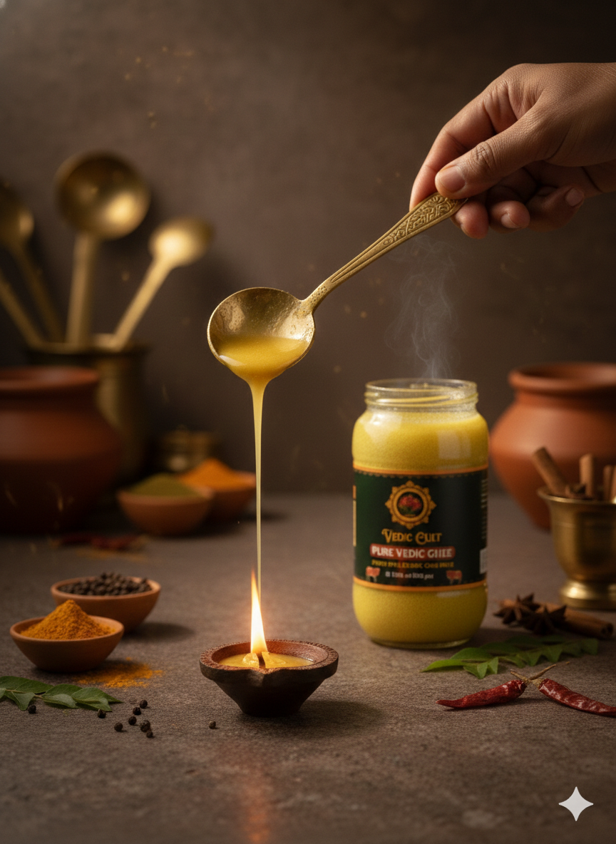 Vedic Ghee Made with A2 Cow Milk 500ml