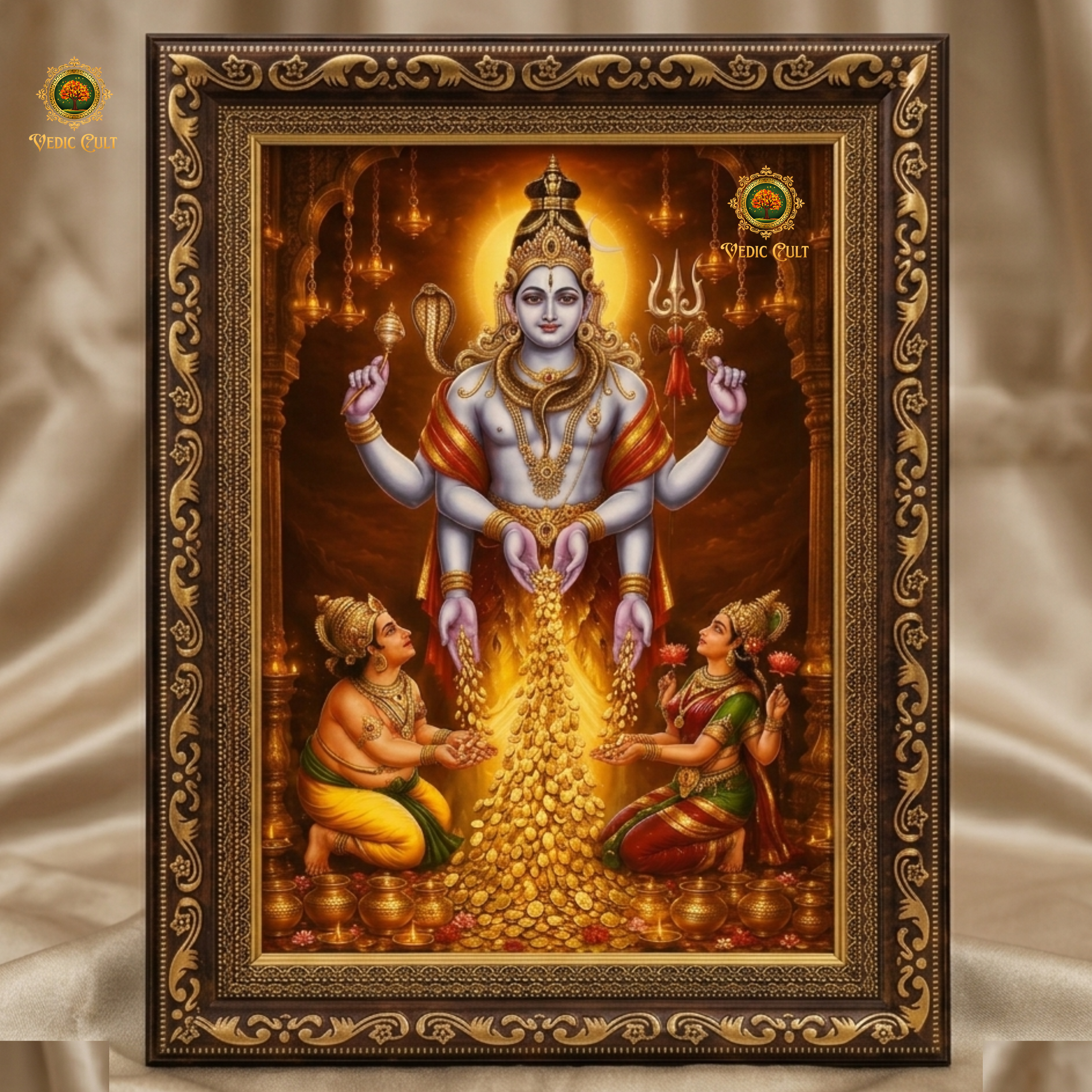 Swarna Akarshana Bhairava Photo Frame