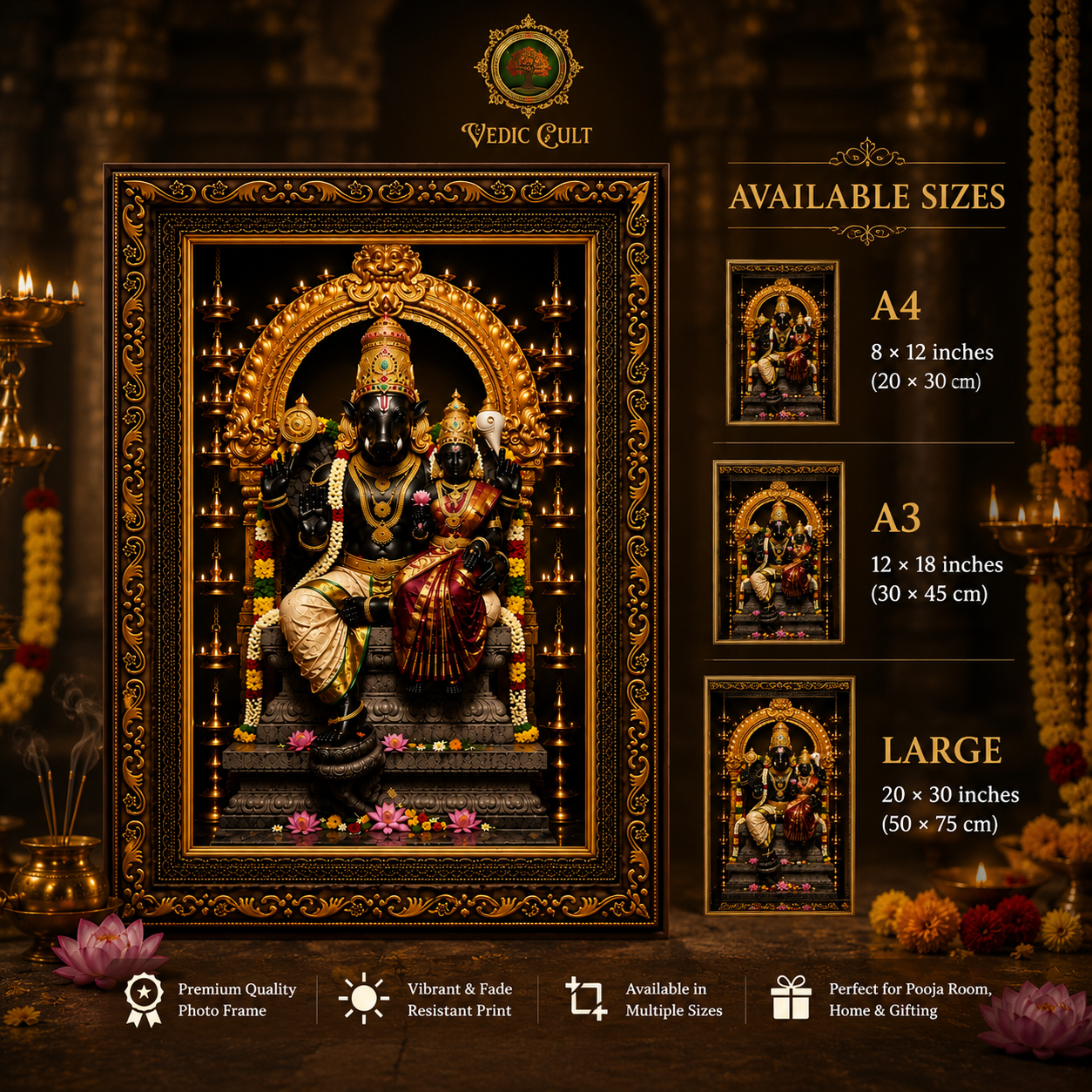 Bhu Varaha Swamy Photo Frame