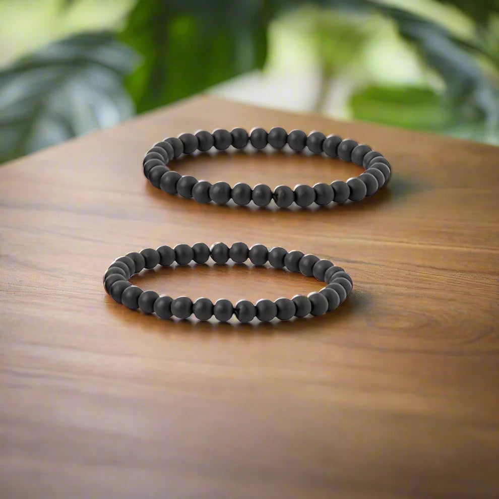 Karungali Bracelet Pack of 2 with Lab Tested Certificate