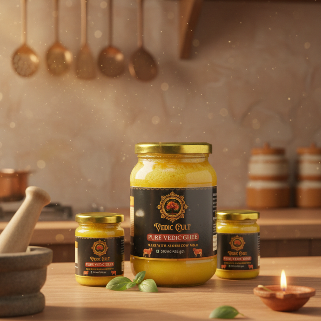 Vedic Ghee Made with A2 Cow Milk 500ml