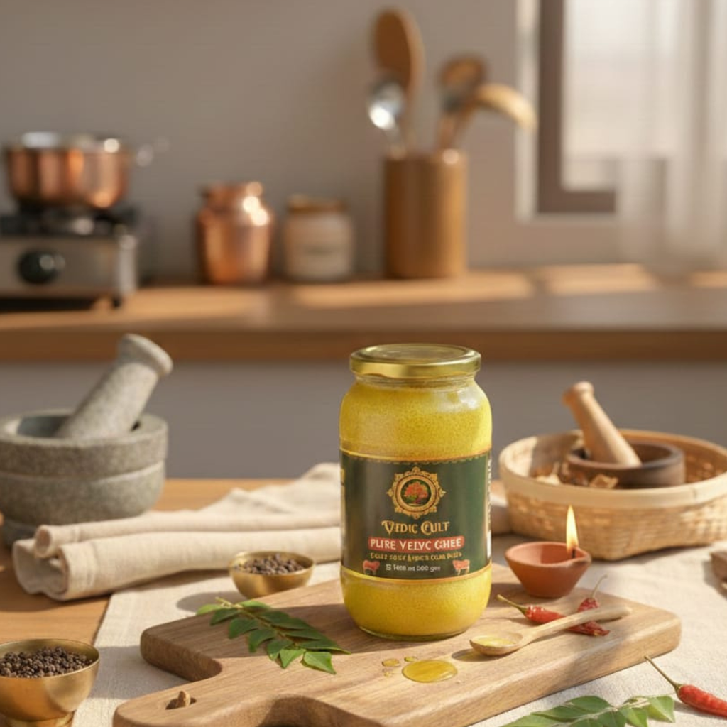 Vedic Ghee Made with A2 Cow Milk 1000ml