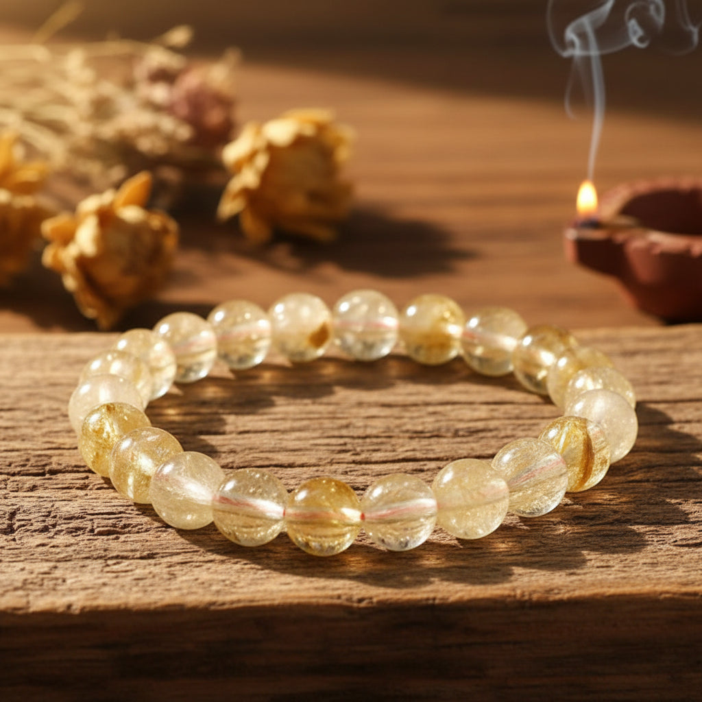 Citrine Bracelet With Lab Tested Certificate
